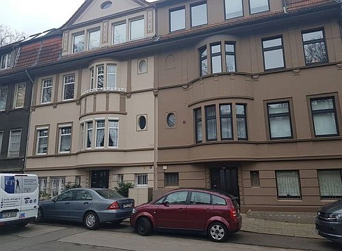 Fassadensanierung Mehrfamilienhaus Mülheim Heißen